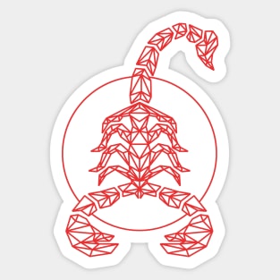 The Scorpion [Geominals Series] Sticker